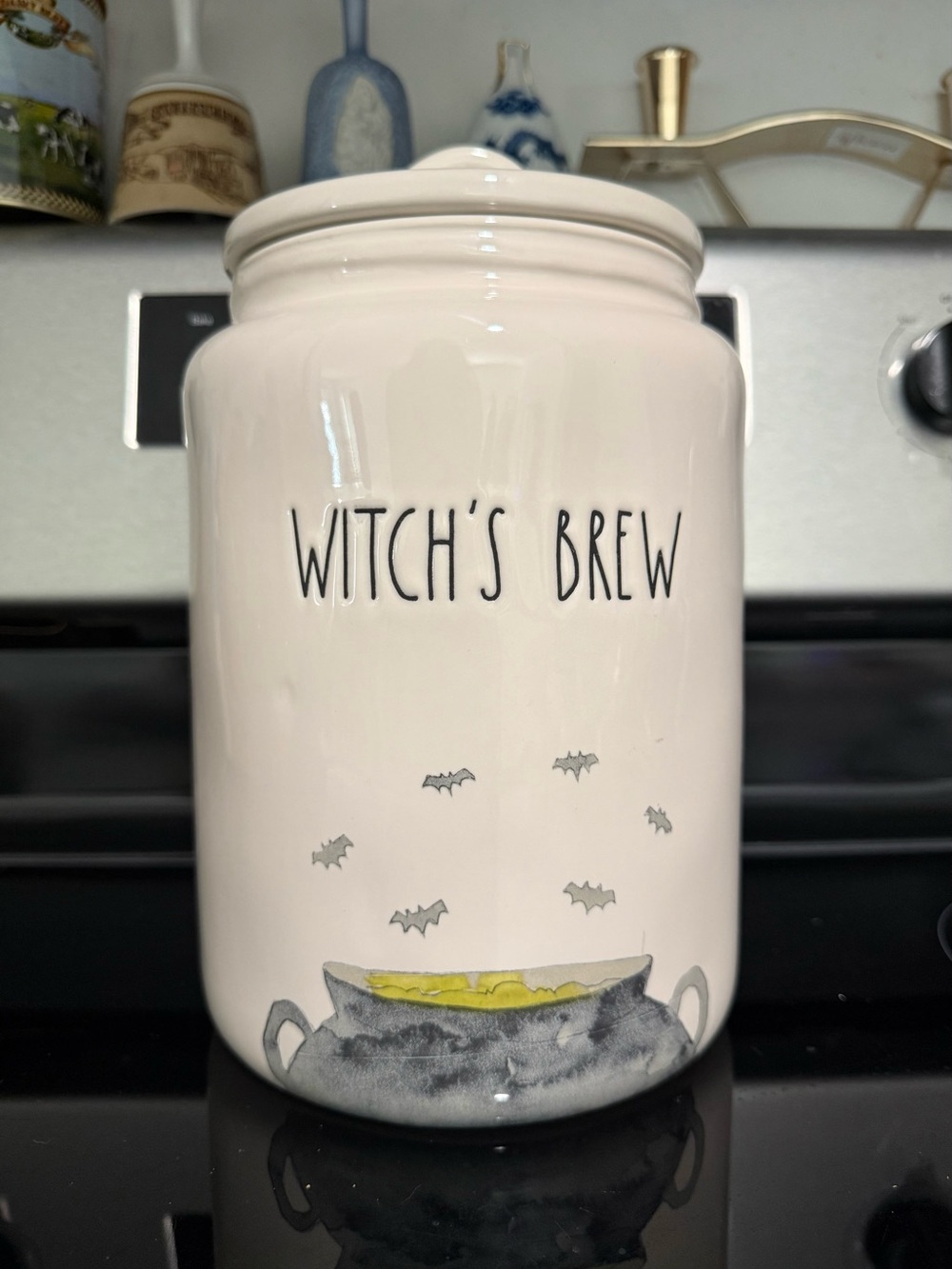 Rae Dunn witch’s brew canister